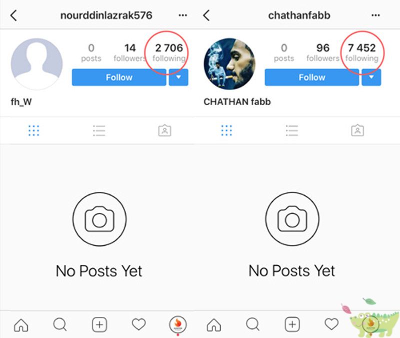 Cách tăng tương tác trên Instagram bằng cách follow khách hàng đối thủ