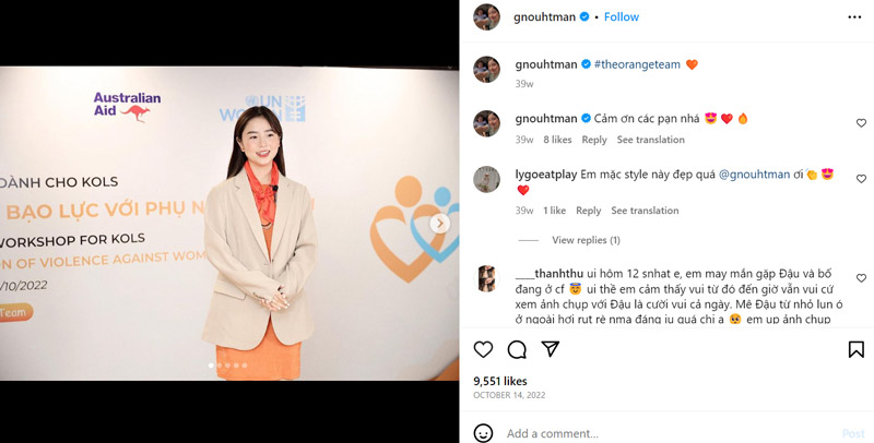 Sử dụng hashtag là cách hack like Instagram trên máy tính