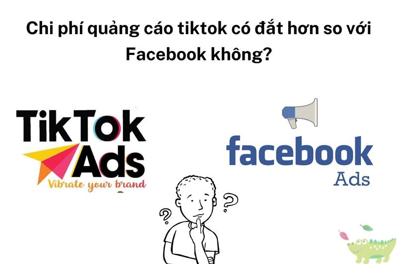 Chi phí quảng cáo TikTok và Facebook có chênh lệch nhau nhiều không? 