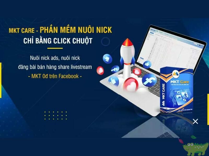 Tool nuôi nick Facebook tự động hóa MKT Care