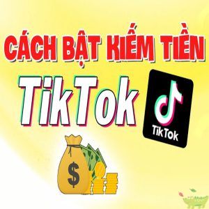 cách bật kiếm tiền trên TikTok
